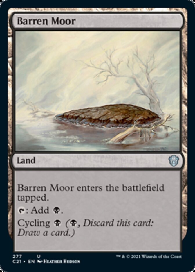 Barren Moor [Commander 2021] | GrognardGamesBatavia