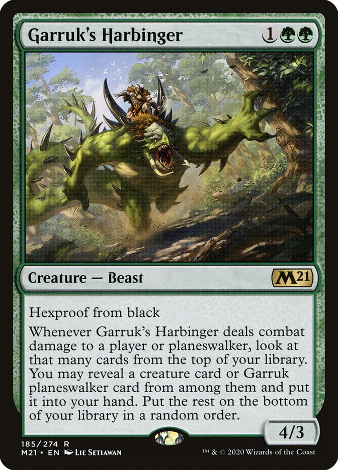 Garruk's Harbinger [Core Set 2021] | GrognardGamesBatavia