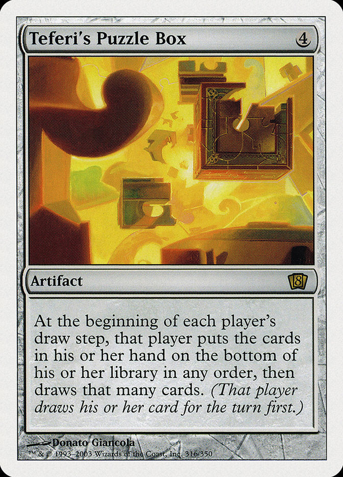 Teferi's Puzzle Box [Eighth Edition] | GrognardGamesBatavia