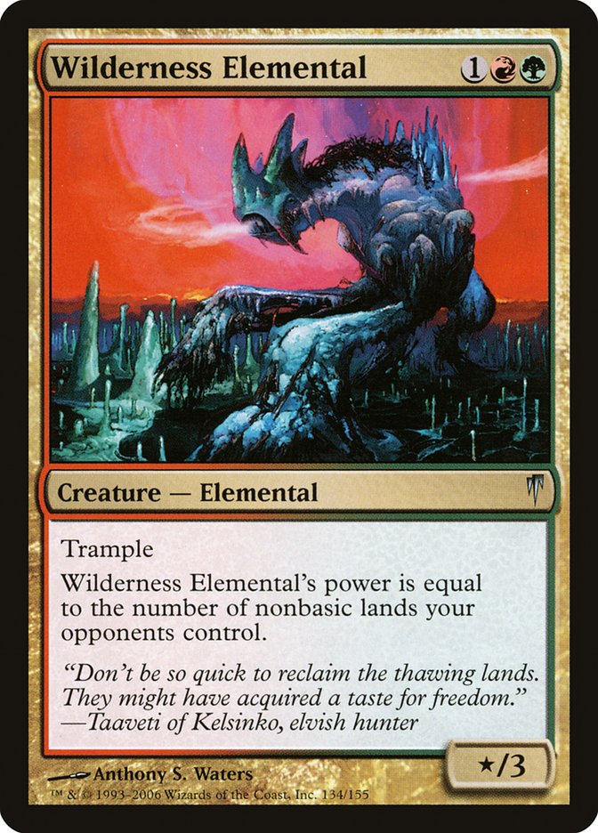 Wilderness Elemental [Coldsnap] | GrognardGamesBatavia