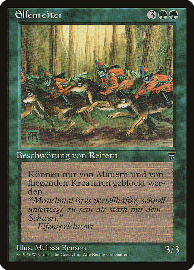 Elven Riders (German) - "Elfenreiter" [Renaissance] | GrognardGamesBatavia