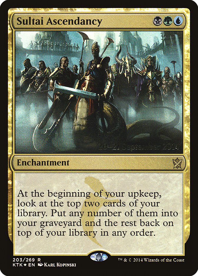 Sultai Ascendancy [Khans of Tarkir Prerelease Promos] | GrognardGamesBatavia