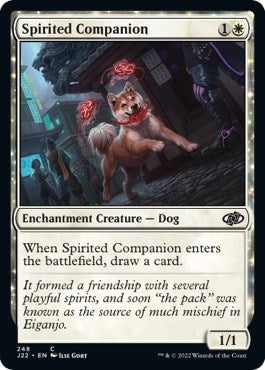 Spirited Companion [Jumpstart 2022] | GrognardGamesBatavia