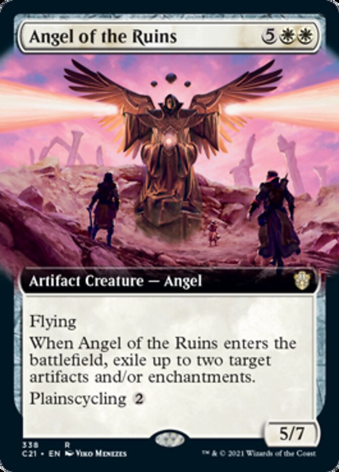 Angel of the Ruins (Extended Art) [Commander 2021] | GrognardGamesBatavia