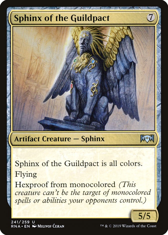 Sphinx of the Guildpact [Ravnica Allegiance] | GrognardGamesBatavia