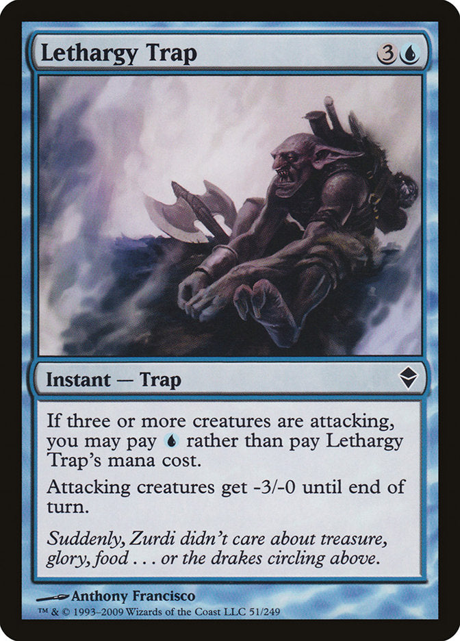 Lethargy Trap [Zendikar] | GrognardGamesBatavia