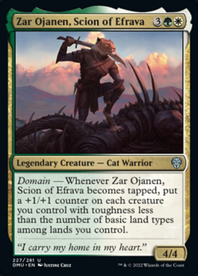 Zar Ojanen, Scion of Efrava [Dominaria United] | GrognardGamesBatavia