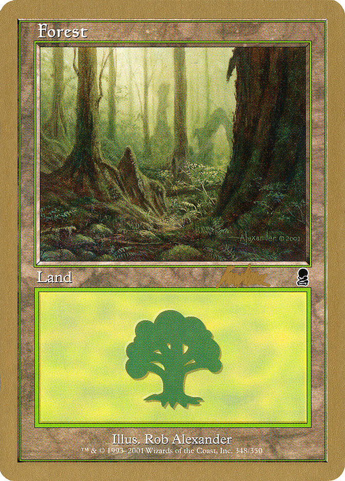 Forest (bk348) (Brian Kibler) [World Championship Decks 2002] | GrognardGamesBatavia