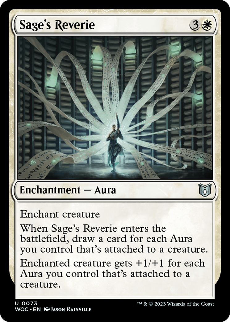 Sage's Reverie [Wilds of Eldraine Commander] | GrognardGamesBatavia