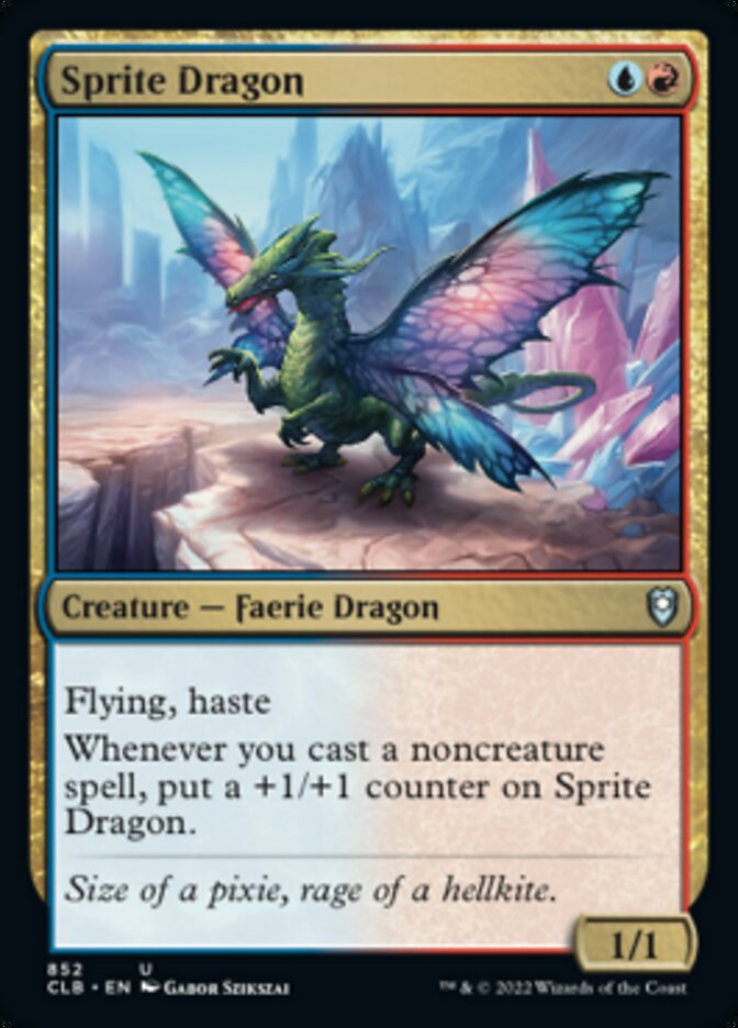 Sprite Dragon [Commander Legends: Battle for Baldur's Gate] | GrognardGamesBatavia