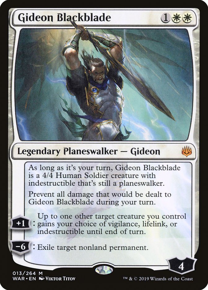 Gideon Blackblade [War of the Spark] | GrognardGamesBatavia
