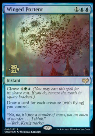 Winged Portent [Innistrad: Crimson Vow Prerelease Promos] | GrognardGamesBatavia