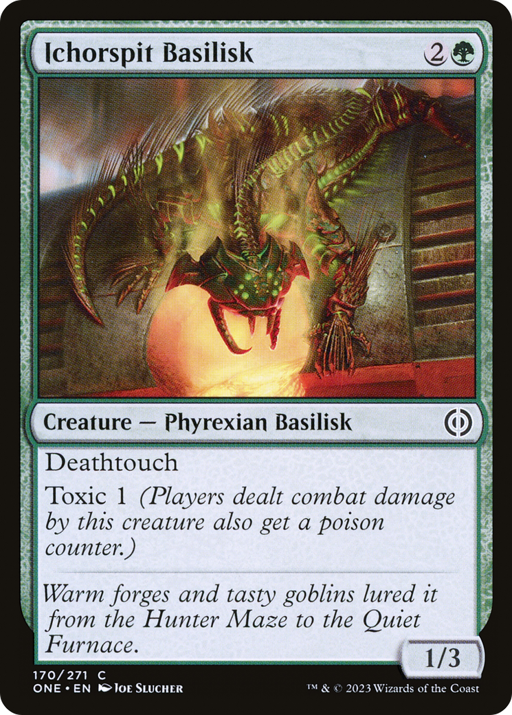 Ichorspit Basilisk [Phyrexia: All Will Be One] | GrognardGamesBatavia