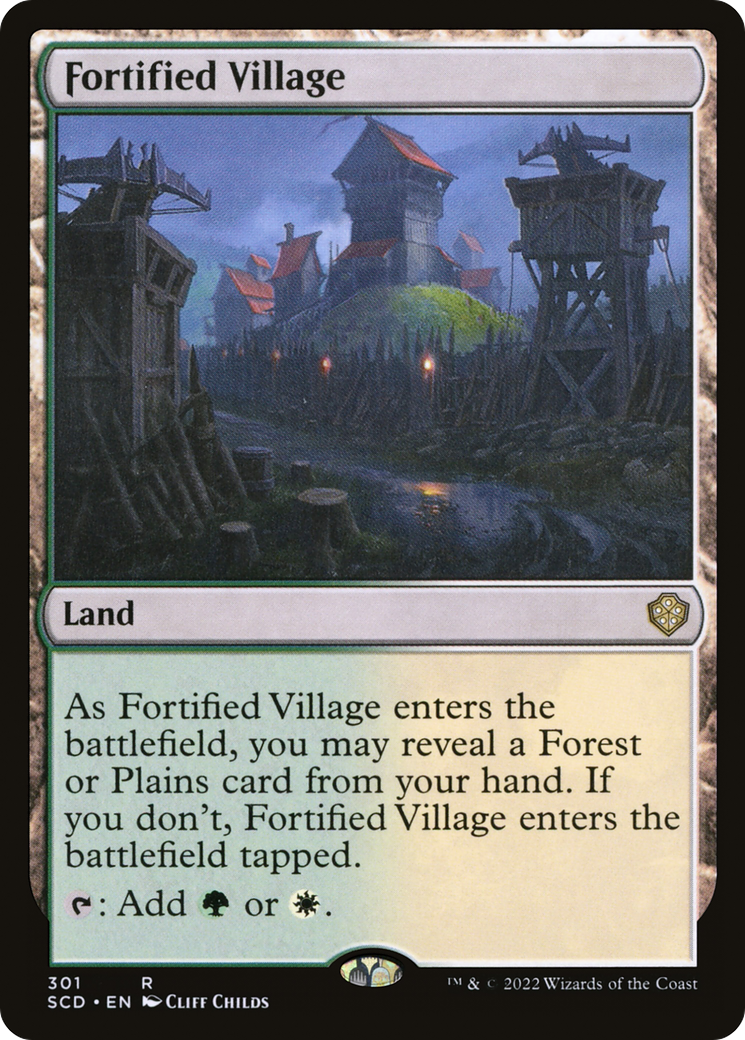 Fortified Village [Starter Commander Decks] | GrognardGamesBatavia