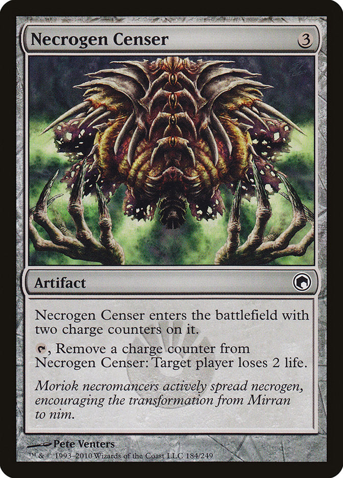 Necrogen Censer [Scars of Mirrodin] | GrognardGamesBatavia