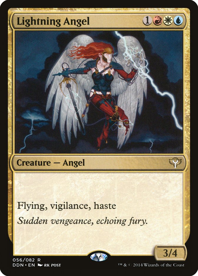 Lightning Angel [Duel Decks: Speed vs. Cunning] | GrognardGamesBatavia