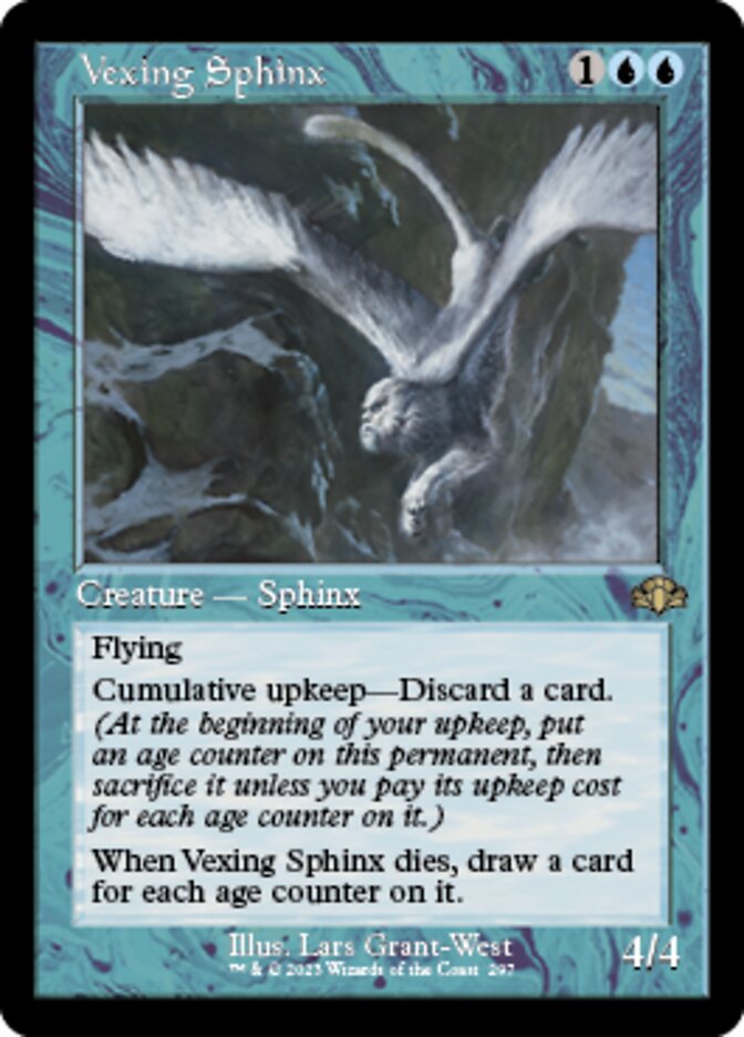 Vexing Sphinx (Retro) [Dominaria Remastered] | GrognardGamesBatavia