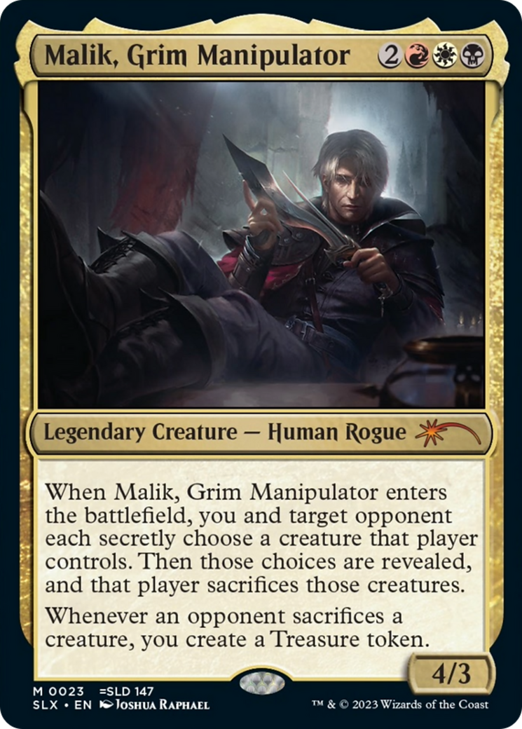 Malik, Grim Manipulator [Secret Lair: Universes Within] | GrognardGamesBatavia