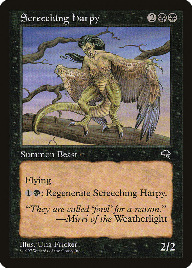 Screeching Harpy [Tempest] | GrognardGamesBatavia