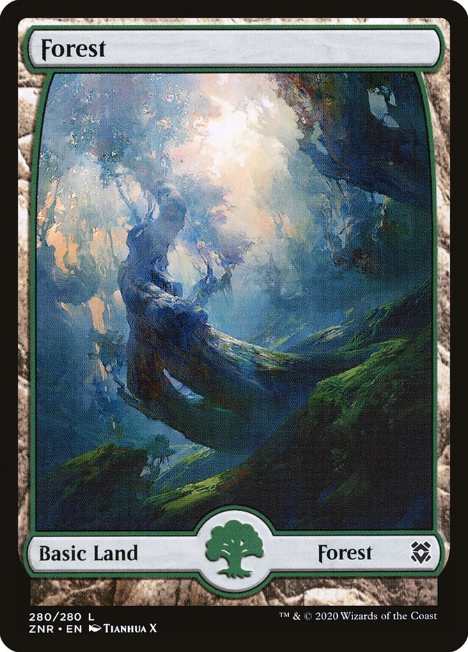 Forest (280) [Zendikar Rising] | GrognardGamesBatavia