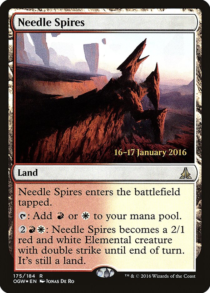 Needle Spires [Oath of the Gatewatch Prerelease Promos] | GrognardGamesBatavia