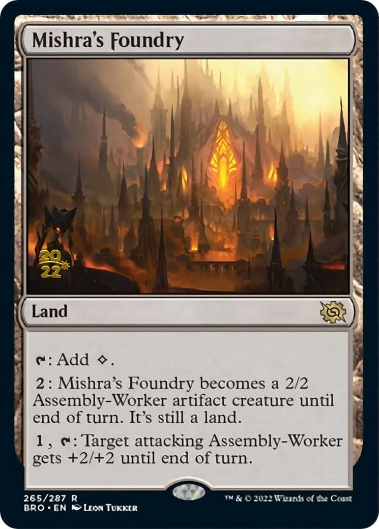 Mishra's Foundry [The Brothers' War Prerelease Promos] | GrognardGamesBatavia