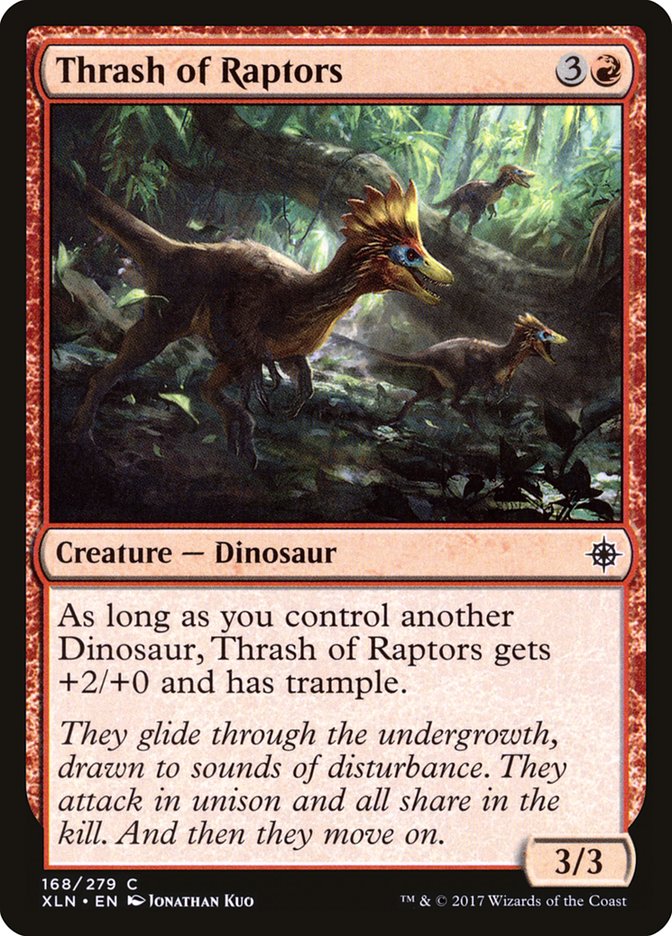 Thrash of Raptors [Ixalan] | GrognardGamesBatavia