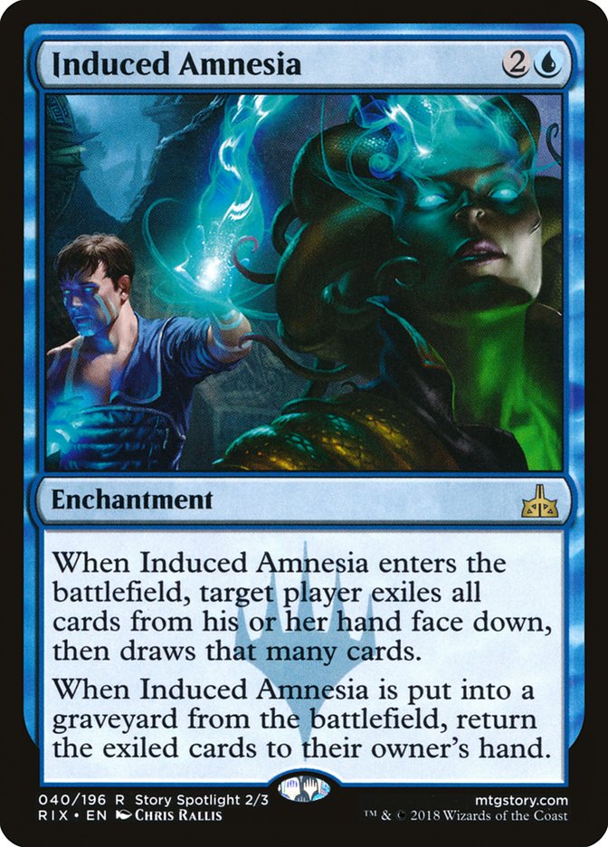 Induced Amnesia [Rivals of Ixalan] | GrognardGamesBatavia