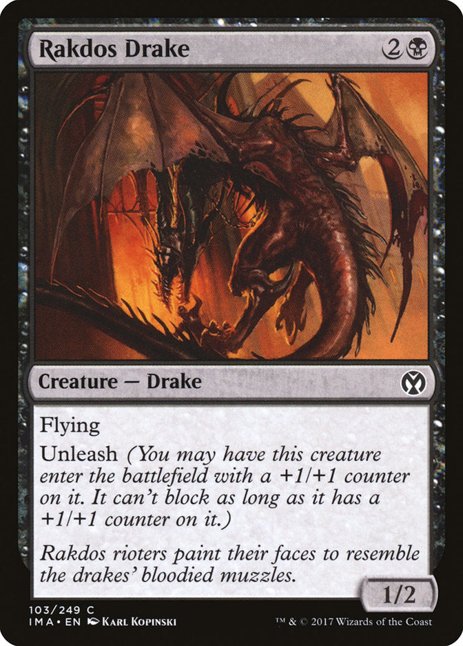 Rakdos Drake [Iconic Masters] | GrognardGamesBatavia