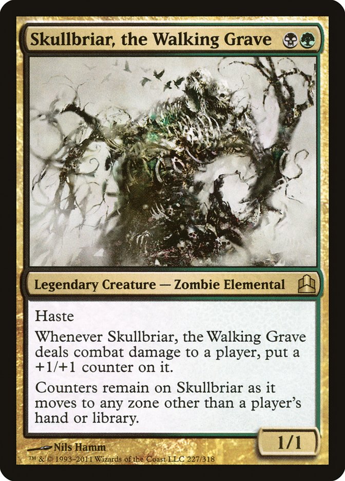 Skullbriar, the Walking Grave [Commander 2011] | GrognardGamesBatavia