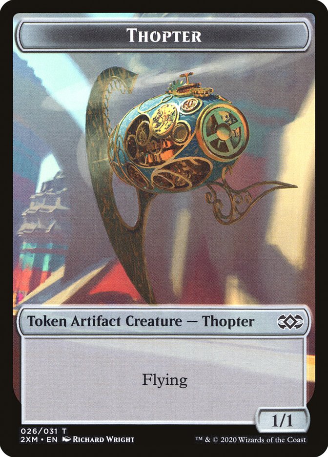 Thopter Token (026/031) [Double Masters Tokens] | GrognardGamesBatavia