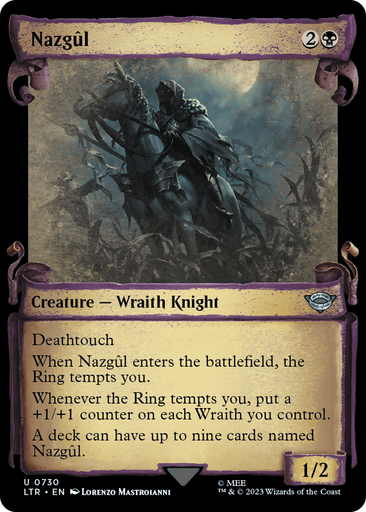 Nazgul (0730) [The Lord of the Rings: Tales of Middle-Earth Showcase Scrolls] | GrognardGamesBatavia