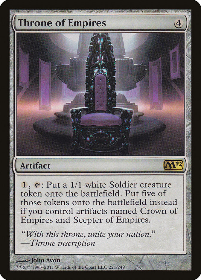 Throne of Empires [Magic 2012] | GrognardGamesBatavia