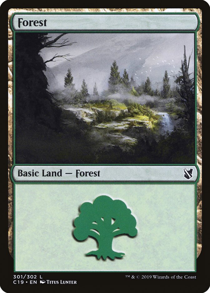 Forest (301) [Commander 2019] | GrognardGamesBatavia