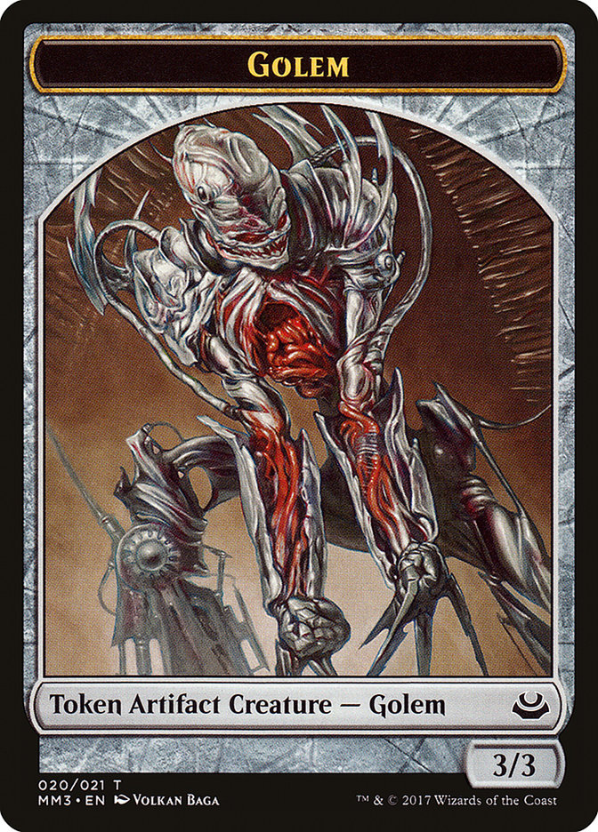 Golem Token [Modern Masters 2017 Tokens] | GrognardGamesBatavia