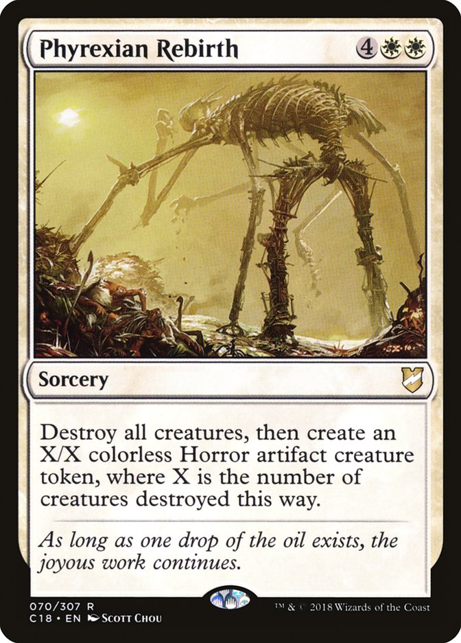 Phyrexian Rebirth [Commander 2018] | GrognardGamesBatavia