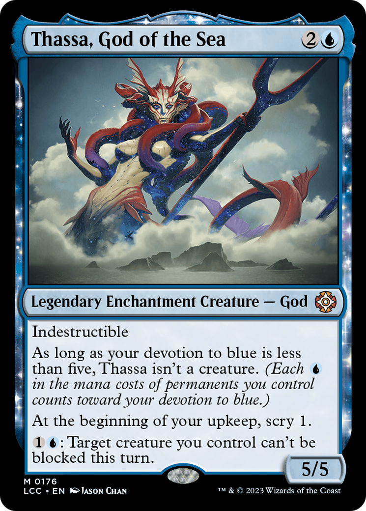 Thassa, God of the Sea [The Lost Caverns of Ixalan Commander] | GrognardGamesBatavia