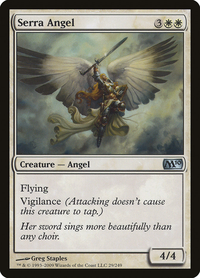 Serra Angel [Magic 2010] | GrognardGamesBatavia