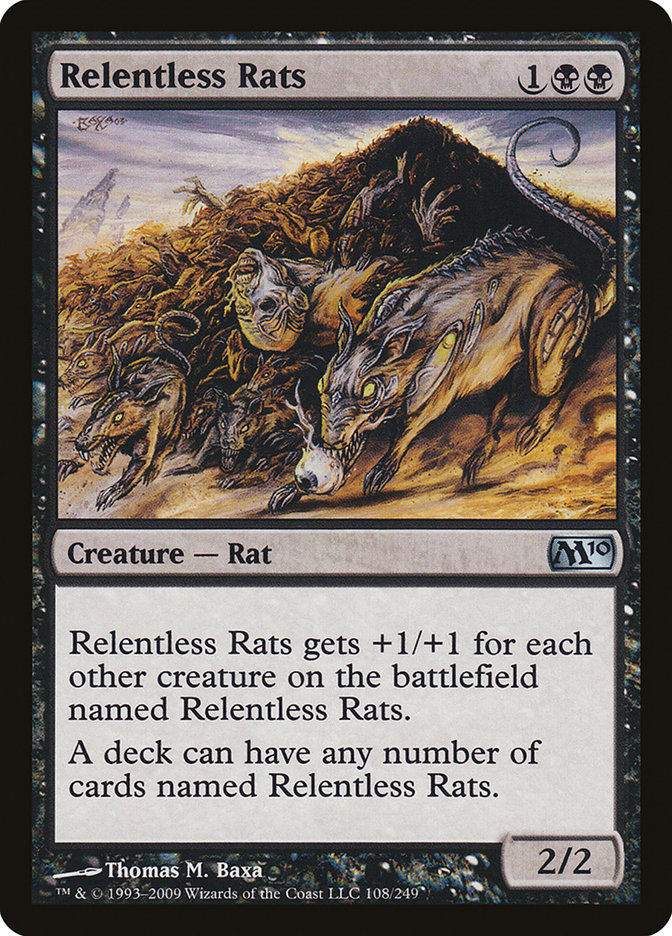 Relentless Rats [Magic 2010] | GrognardGamesBatavia