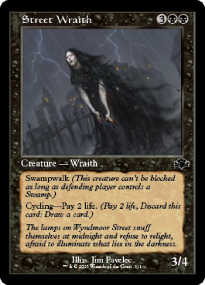 Street Wraith (Retro) [Dominaria Remastered] | GrognardGamesBatavia