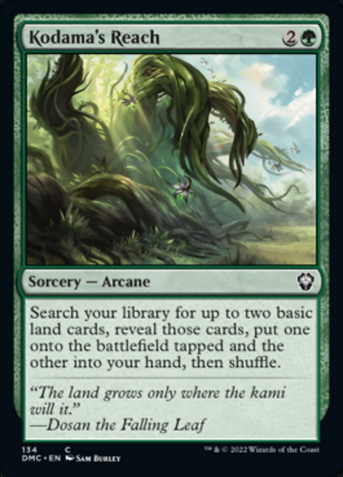 Kodama's Reach [Dominaria United Commander] | GrognardGamesBatavia