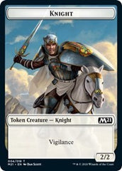 Knight // Pirate Double-Sided Token [Core Set 2021 Tokens] | GrognardGamesBatavia