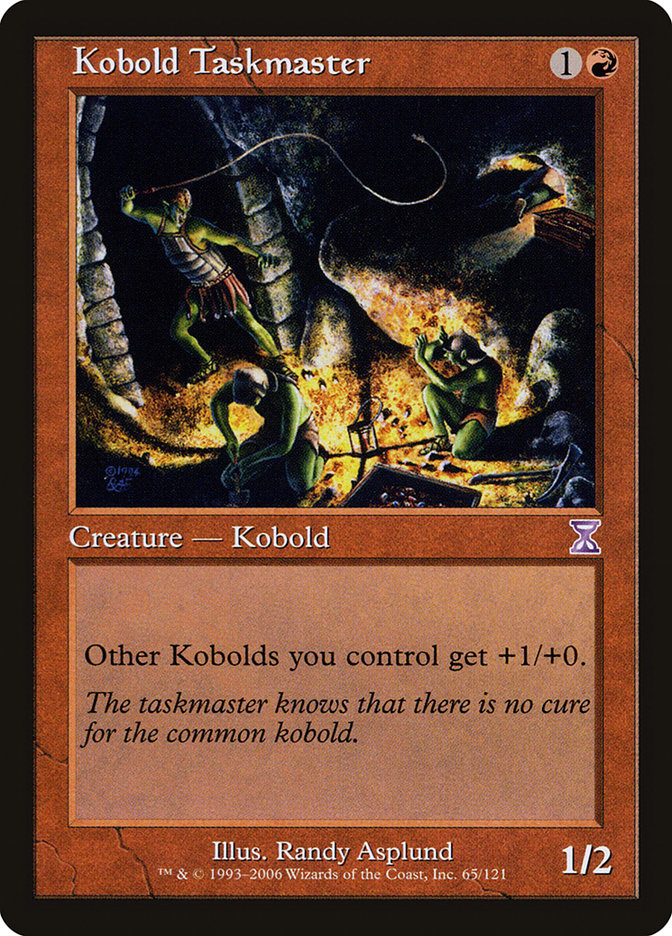 Kobold Taskmaster [Time Spiral Timeshifted] | GrognardGamesBatavia