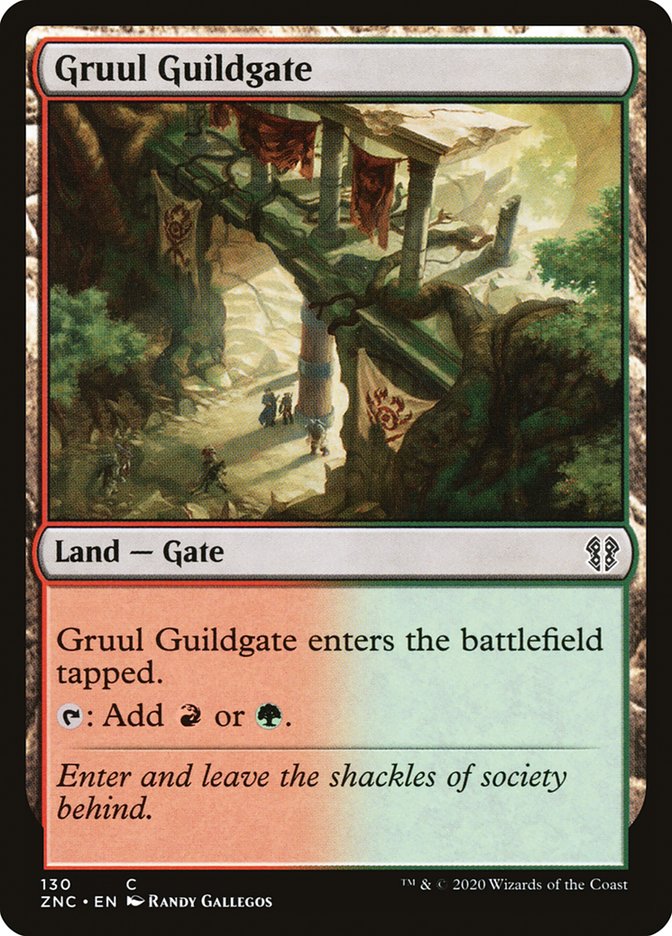 Gruul Guildgate [Zendikar Rising Commander] | GrognardGamesBatavia