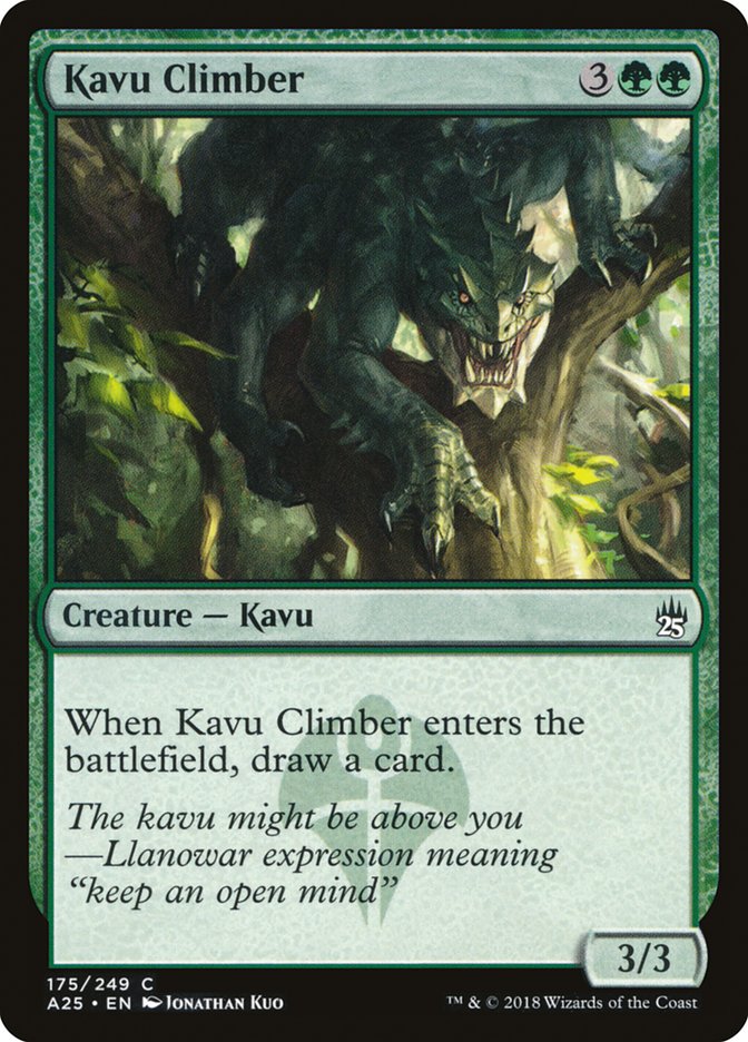 Kavu Climber [Masters 25] | GrognardGamesBatavia