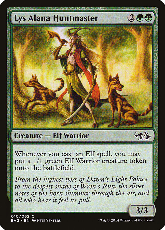 Lys Alana Huntmaster (Elves vs. Goblins) [Duel Decks Anthology] | GrognardGamesBatavia