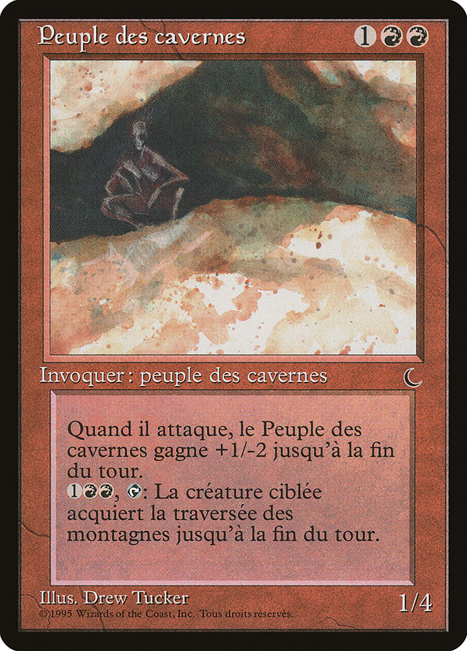 Cave People (French) - "Peuple des cavernes" [Renaissance] | GrognardGamesBatavia