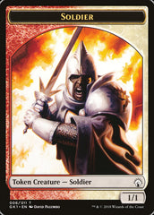 Soldier // Goblin Double-Sided Token [Guilds of Ravnica Guild Kit Tokens] | GrognardGamesBatavia