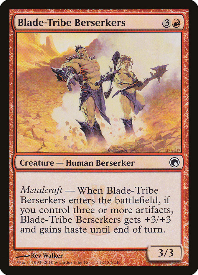 Blade-Tribe Berserkers [Scars of Mirrodin] | GrognardGamesBatavia