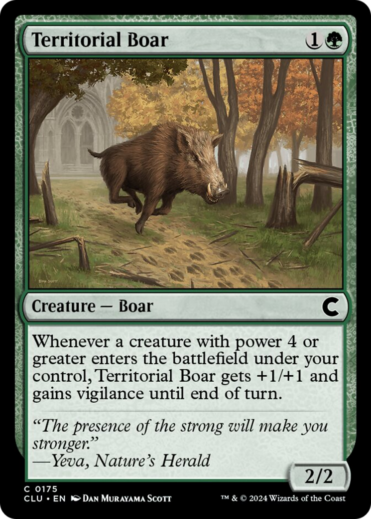 Territorial Boar [Ravnica: Clue Edition] | GrognardGamesBatavia